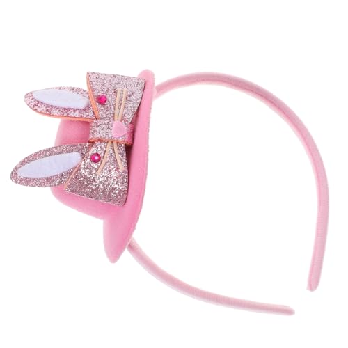 BESTonZON Häschen-Stirnband hasenkostüme Bunny Costume haarclips haargreifer Kinderkommode tragegurt stutzenhalter Haarband Ostern Haarschmuck Partykostüm Haarspange Plastik von BESTonZON