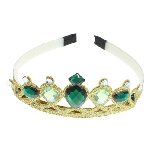 BESTonZON Kindercrown Strasskrone Haarschmuck für Mädchen Dekorative Prinzessinnenkrone für Partys und Fotos Leicht und Bequem für Kostümpartys Hochzeiten und Feiertage von BESTonZON