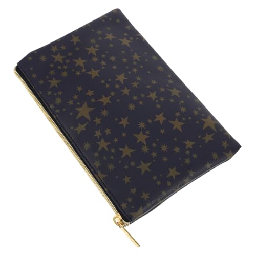 BESTonZON Kleine Kosmetiktasche für Reisen Tragbarer Make Up Organizer PU Material mit Reißverschluss Kompakte Toilettenaufbewahrungstasche für Frauen Stilvolles und Reiseaccessoire von BESTonZON