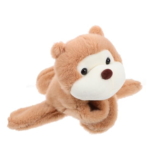 BESTonZON Affen Kuscheliger Üsch Slap Bracelet Üßes Stofftier Mit Snap Funktion Ideales Und Party Üsch Affenarmband Für Spaß Und Freude Großes Kuscheltier von BESTonZON