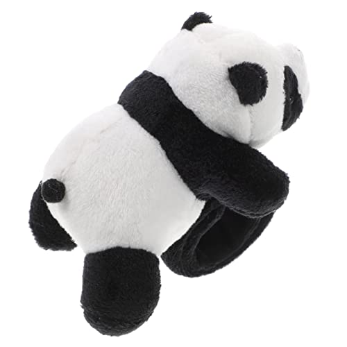 BESTonZON Kuscheliges Panda Snap Armband Tiermotiv mit Plüsch für Kindergeburtstagsfeiern und Partys Strapazierfähiges Slap Band Perfektes Mitgebsel für Jungen und Mädchen BESTonZON Kuscheliges Panda Snap Armband Tiermotiv mit Plüsch für Kindergeburtstagsfeiern und Partys Strapazierfähiges Slap Band Perfektes Mitgebsel für Jungen und Mädchen von BESTonZON