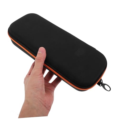 BESTonZON Mikrofon Aufbewahrungstasche Doppelfach Tragetasche aus Eva Atmungsaktiv mit Netzstoff Mikrofonschutzbox für Kabellose Mikrofone und Zubehör Reise Organizer von BESTonZON