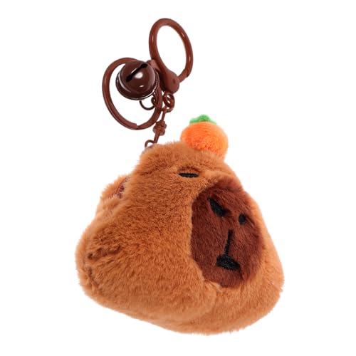 BESTonZON Mini Plüsch Geldbörse mit Schlüsselanhänger Niedliche Cartoon Münztasche für Mädchen Weiches Dekoratives Portemonnaie als Partygeschenk und Praktischer Begleiter von BESTonZON