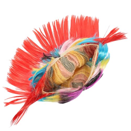 BESTonZON Cosplay Perücke für Frauen Lustige Kunsthaar Partyperücke Bezaubernder Kopfschmuck für Halloween Karneval und Mottopartys von BESTonZON