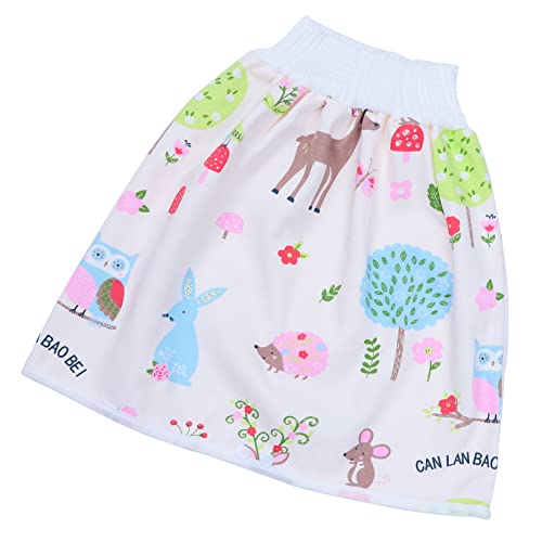 BESTonZON Modische Trainingshose Für Kleinkinder Baumwolle Tpu Windel-trainingsrock Auslaufsicher Atmungsaktiv Für Das Toilettentraining Von Babys Und Kleinkindern von BESTonZON