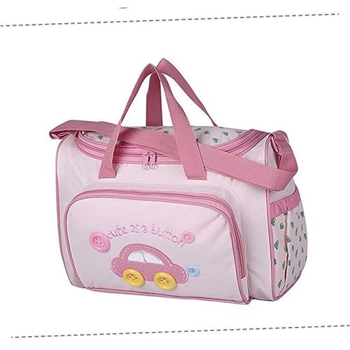 BESTonZON Multi-funktions Wickeltasche Set Für Mütter Große Kapazität Inklusive Wickelunterlage Und Flasche Für Reisen von BESTonZON
