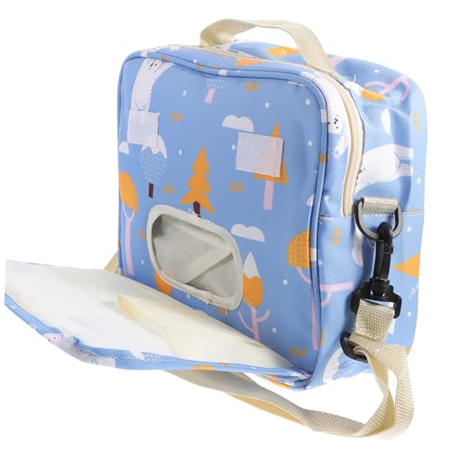 BESTonZON Multifunktionale Wickeltasche mit Großer Kapazität Wasserabweisender Organizer Tote Verstellbare Umhängetasche für Unterwegs Leichte Reisetasche für Babysachen Stilvolle von BESTonZON