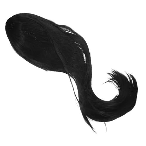 BESTonZON Perücke aus der Qing-Dynastie Perücke Männer männliche Perücke Herrenperücken realistisch Hochtemperaturdraht Schwarz von BESTonZON