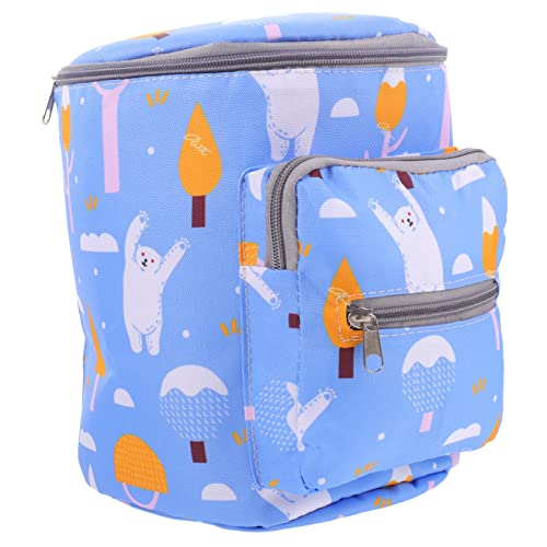 BESTonZON Babyflaschen-Tasche Für Kinderwagen Handliche Aufbewahrung Für Babyartikel Vielseitige Wickeltasche Für Neugeborene Und Kleinkinder Für Unterwegs von BESTonZON