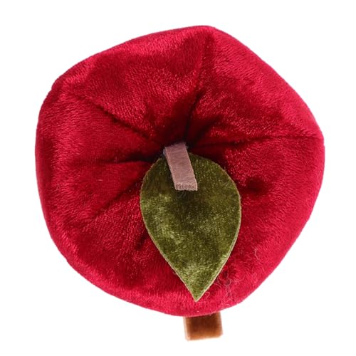 BESTonZON Plüsch Apfel Haarspange Für Mädchen Lustige Foto Requisiten Vintage Farbton Bequeme Für Partys Hochzeiten Und Geburtstage von BESTonZON