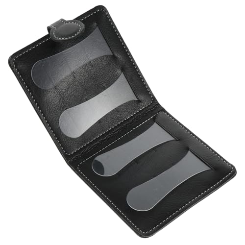 BESTonZON Tragbare PU Gitarrenplektren Tasche Pick Case Organizer Gitarre Akustikgitarre Ukulele Kompakt Leicht Passt in Gitarrentasche und Rucksack von BESTonZON