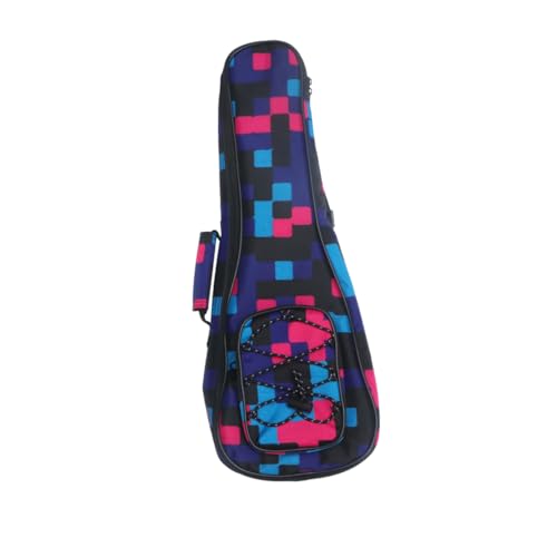 BESTonZON Ukulele-Rucksack Ukulele Tasche Ukulele Bag Tasche für Tenor-Ukulele Koffer Organizer-Taschen Aufbewahrungstasche Ukulele-Umhängetasche baumwollgepolsterte ukulelentasche draussen von BESTonZON