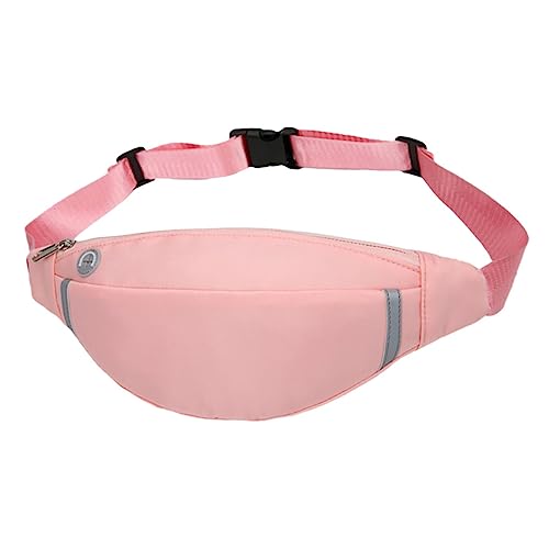 BESTonZON Verstellbare Leichte Bauchtasche für Damen mit Robustem Reißverschluss für Wandern Reisen Joggen und Outdoor Aktivitäten Modische Hüfttasche Auffälligem von BESTonZON