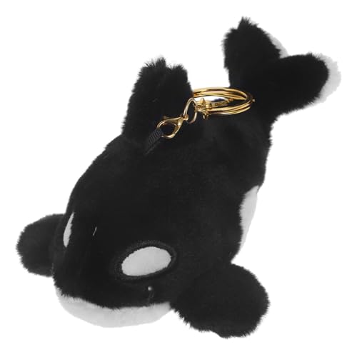 BESTonZON Wal Schlüsselanhänger aus Plüsch Niedlicher Cartoon Anhänger für Taschen mit Hochwertiger Verarbeitung und Einzigartigem Design für Frauen BESTonZON Wal Schlüsselanhänger aus Plüsch Niedlicher Cartoon Anhänger für Taschen mit Hochwertiger Verarbeitung und Einzigartigem Design für Frauen von BESTonZON