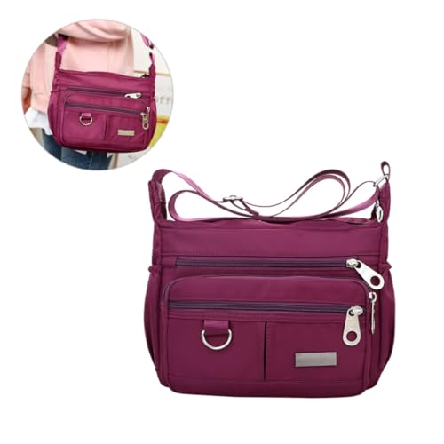BESTonZON wasserdichte Oxford Umhängetasche Für Damen Elegante Schultertasche Mit Großem Fassungsvermögen Für Reisen Freizeit Und Alltag von BESTonZON