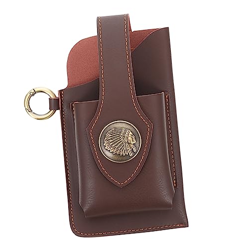 Multifunktionale Hüfttasche für Männer Outdoor Sport Bauchtasche PU für Joggen Reisen mit Snap Verschluss für Karten Langlebig Praktische Gürteltasche Multifunktionale Hüfttasche für Männer Outdoor Sport Bauchtasche PU für Joggen Reisen mit Snap Verschluss für Karten Langlebig Praktische Gürteltasche von BESTonZON