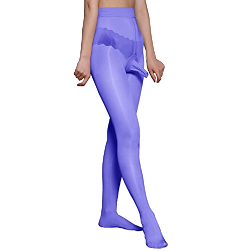 BESYFAY Herren Männer 8 Den Öl Glänzend Strumpfhosen Unterwäsche Durchsichtig Hochelastische Strumpfhose von BESYFAY