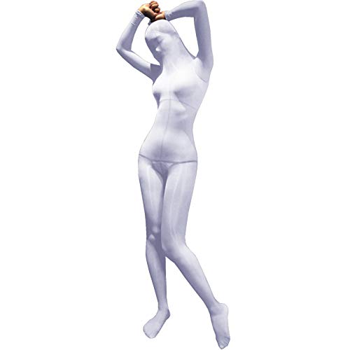 BESYFAY Unisex 8 Den Langarm Nylon Bodystocking mit Kapuze Öl Glänzend GanzköRper Strumpfhose mit Penishülle von BESYFAY