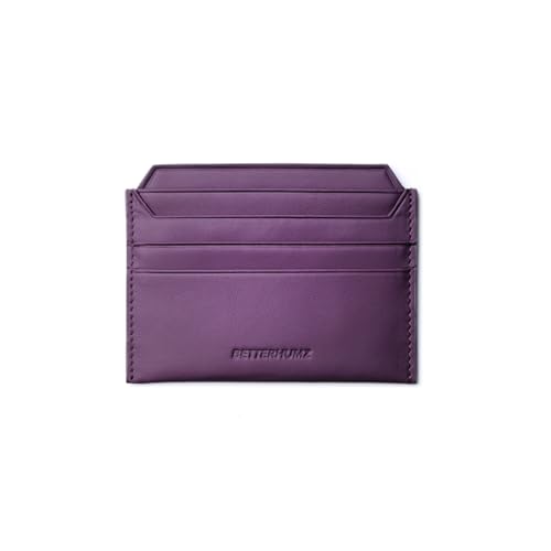 BETTERHUMZ Auto Registrierung und Versicherung Kartenhalter Kompatibel mit BMW 1 2 3 4 5 6 7 Series X1 X2 X3 X4 X5 X6 X7 Kartenetui Clip Interieur Zubehör, Violett, Sportlich von BETTERHUMZ