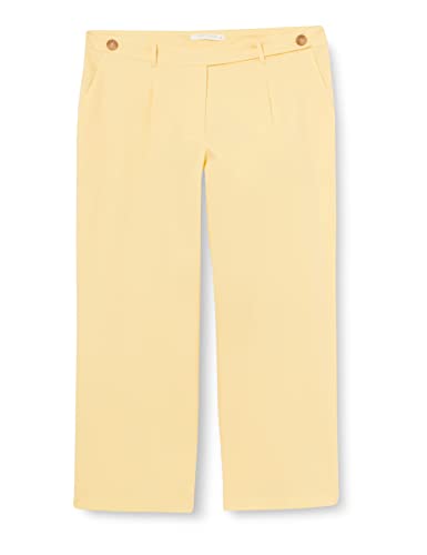 BETTY & CO WHITE Damen Rotterdam 1 Klassische Hose 7/8 lang, Lemon Meringue, 44 BETTY & CO WHITE Damen Rotterdam 1 Klassische Hose 7/8 lang, Lemon Meringue, 44 von BETTY & CO WHITE
