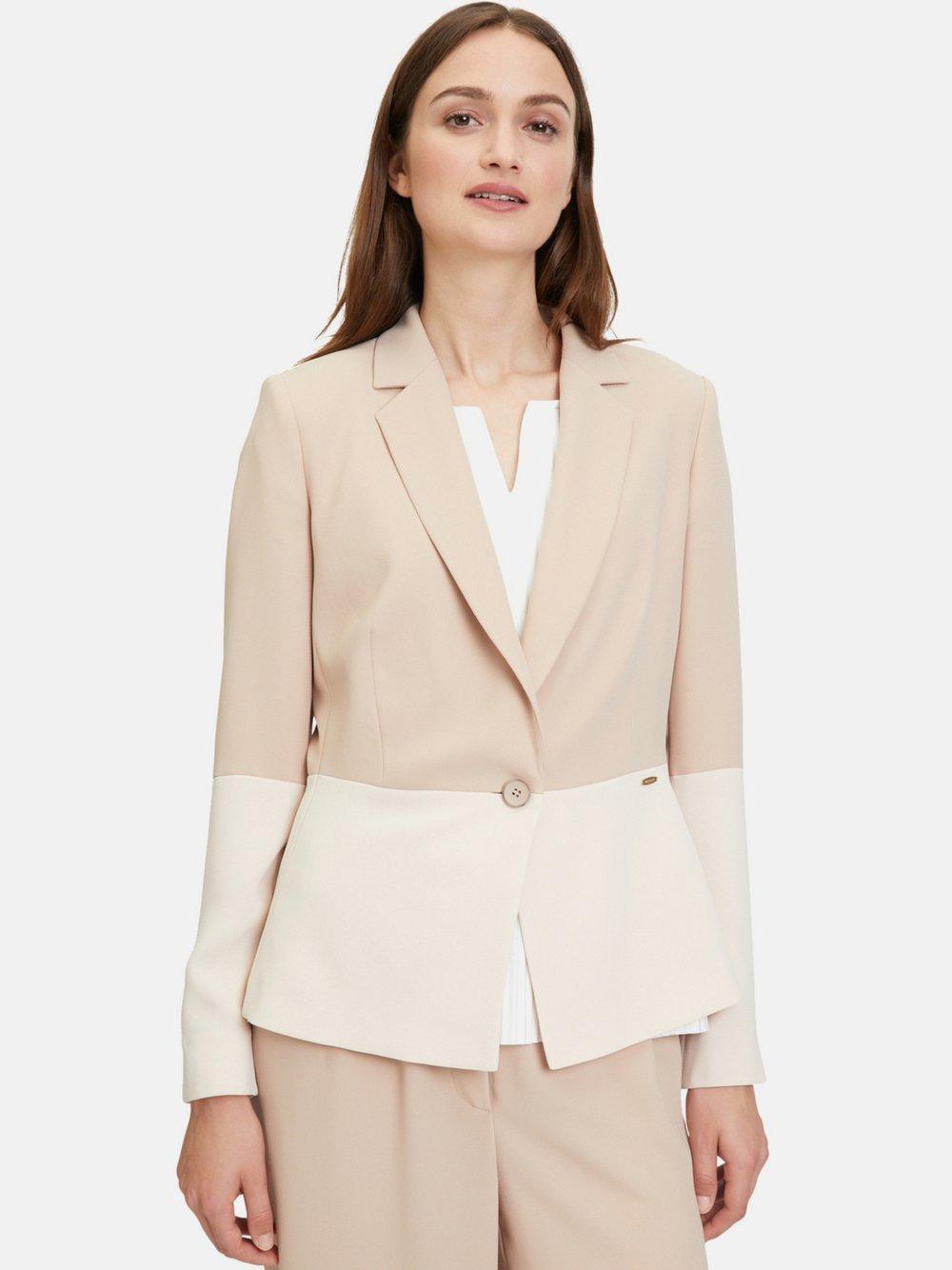 Betty & Co Blazer-Jacke Damen, beige von BETTY & CO