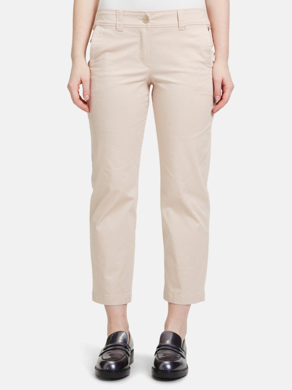 Betty & Co Chino-Hose Damen Baumwolle, grau von BETTY & CO