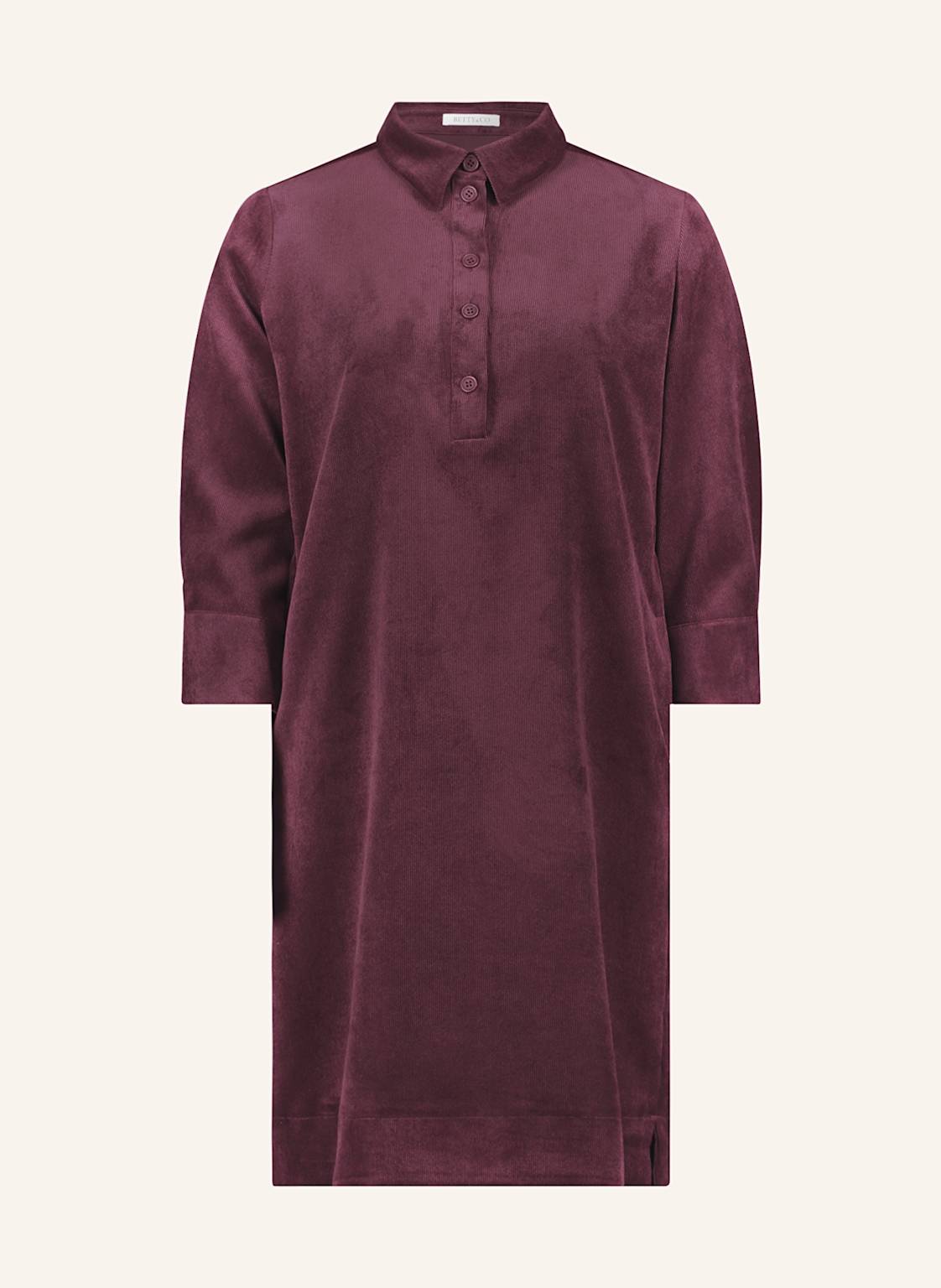 Betty&Co Cordkleid Mit 3/4-Arm lila von BETTY&CO