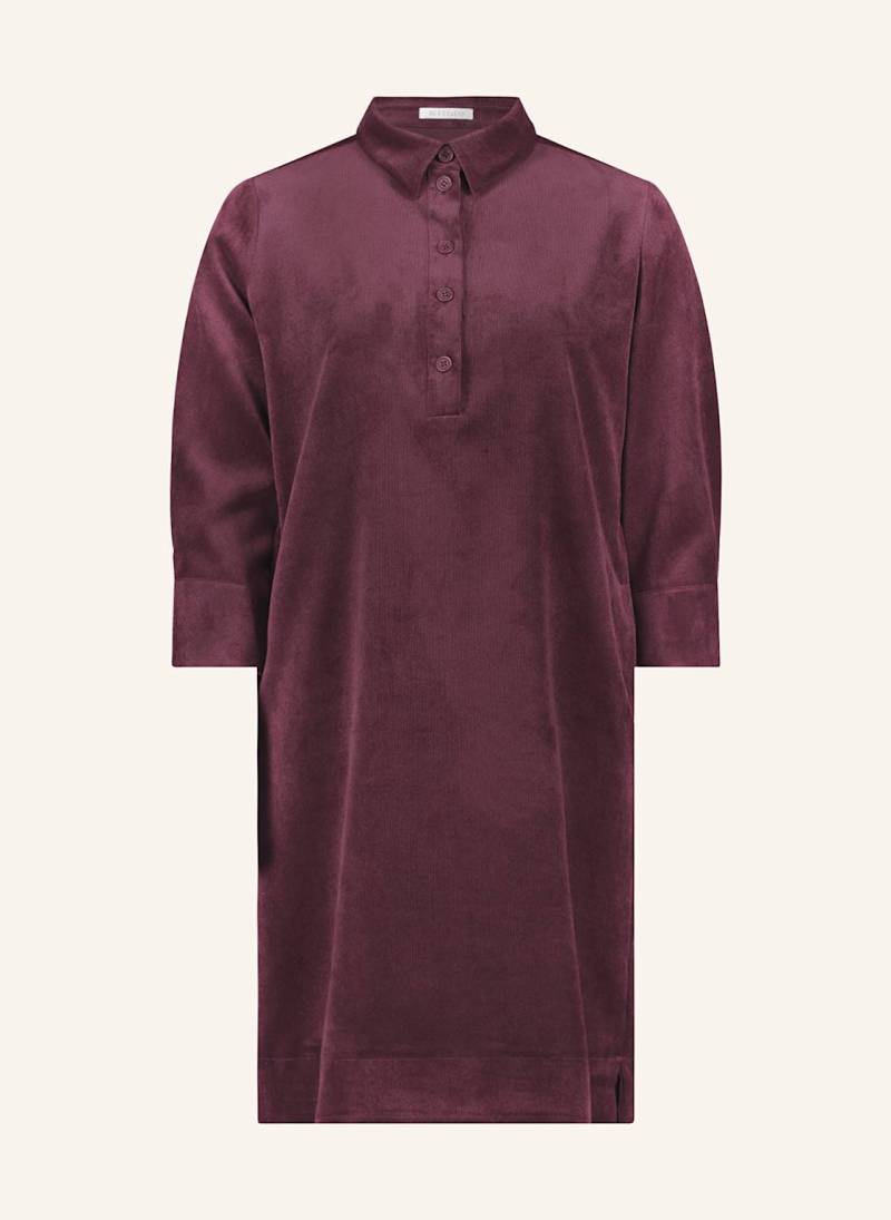 Betty&Co Cordkleid Mit 3/4-Arm lila von BETTY&CO