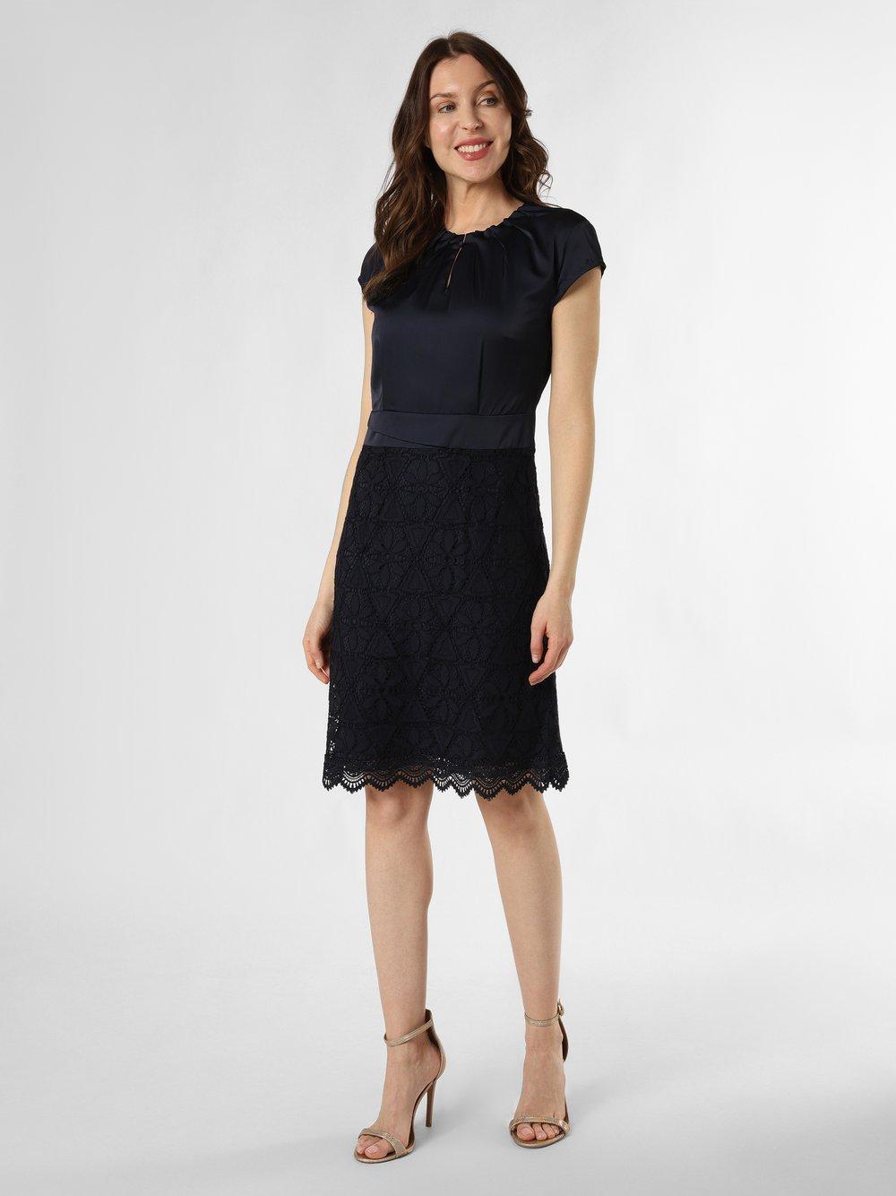 Betty & Co Kleid Damen Viskose Rundhals, marine von BETTY & CO