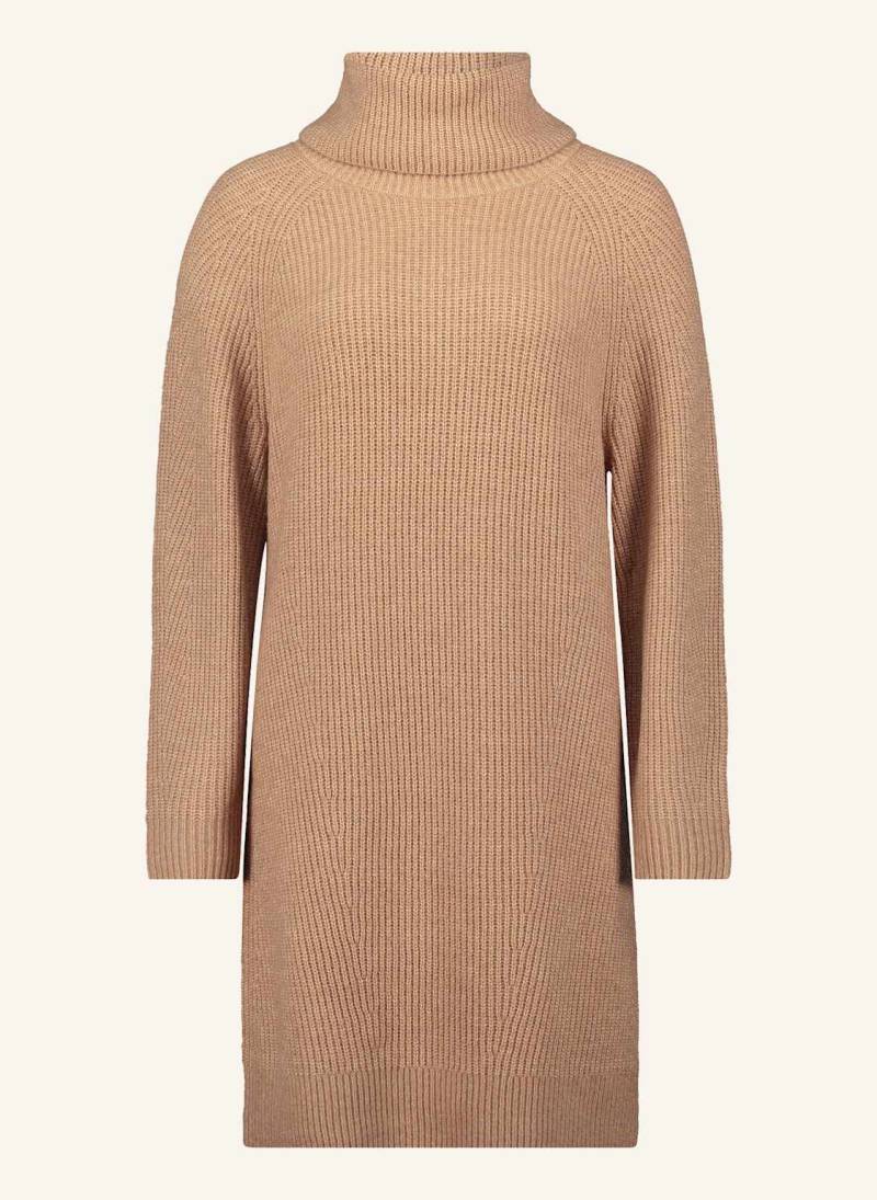 Betty&Co Strickkleid Mit Hohem Kragen braun von BETTY&CO