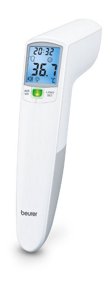 BEURER Fieberthermometer BEURER FT 100 Fieberthermometer (kontaktlos, Abstands-Sensor, AAA) von BEURER