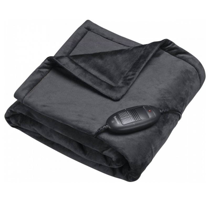 BEURER Heizdecke Beurer HD 74 Cosy Limited Edition Heizdecke Schwarz von BEURER