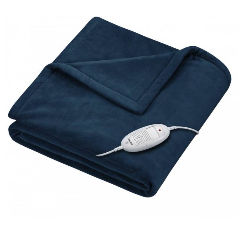 BEURER Heizdecke Beurer HD 75 Cosy Ocean Heizdecke, Heizdecke mit sechs Temperaturstufen und Abschaltautomatik von BEURER