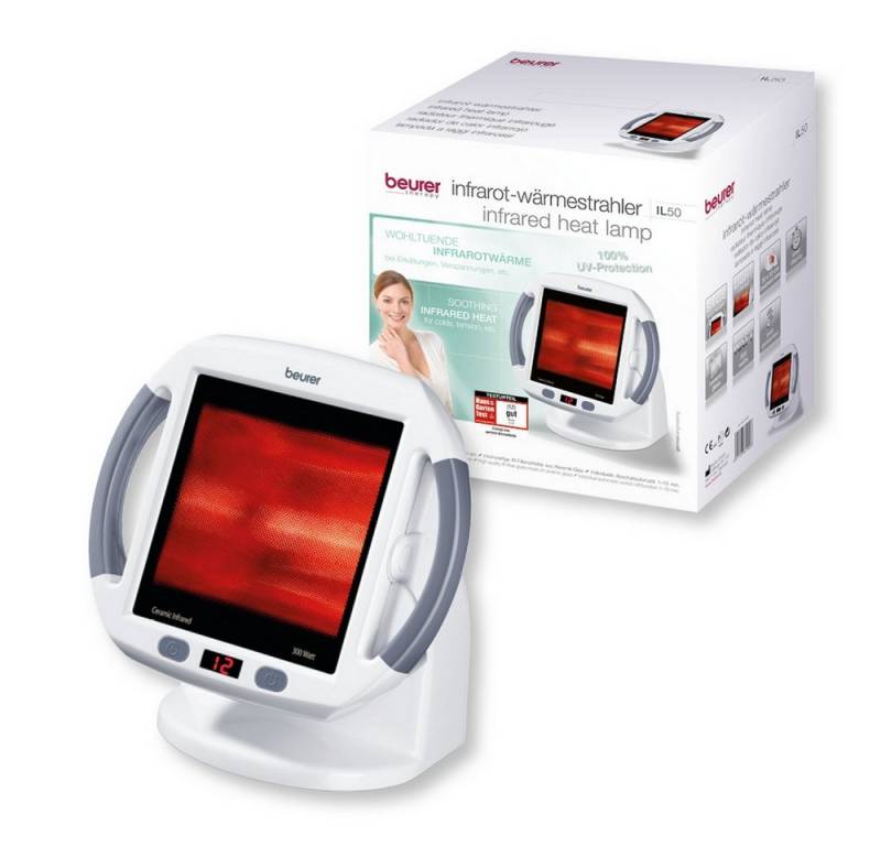 BEURER Infrarot-Wärmestrahler, Wärmeüberträger für private Haushalte, Effiziente Wärmetherapie von BEURER