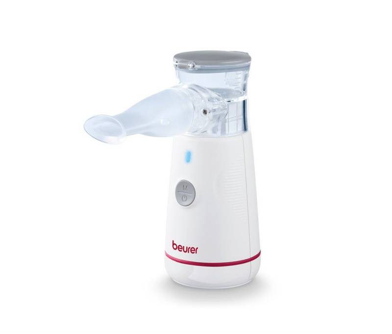 BEURER Inhalationsgerät IH 47 Inhalator, Inhalationsgerät 1-tlg., Effektive Inhalation, mit LED-Anzeige, Kompakt und leicht zu bedienen von BEURER