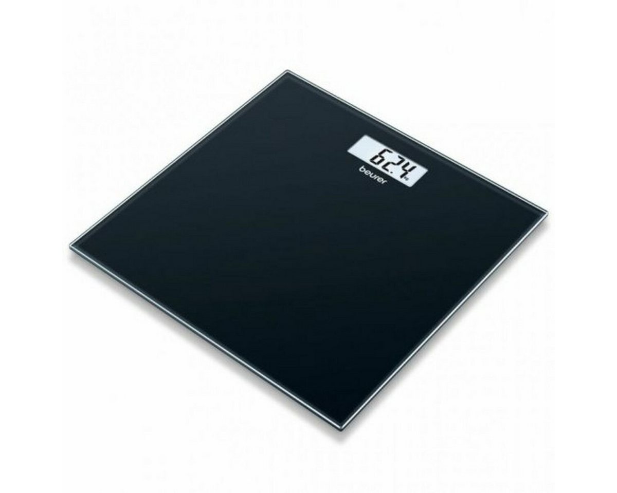 BEURER Personenwaage Digitale Personenwaage Beurer GS10 Schwarz Glas 180 kg von BEURER