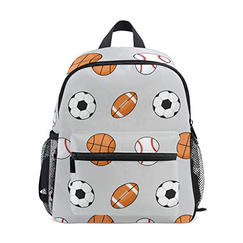 Fußball Fußball Basketball Baseball Kleinkind Rucksack Kinder Leichtgewicht Büchertasche Vorschule Schülerrucksack für 1-6 Jahre die Reise Mädchen Jungs von BEUSS