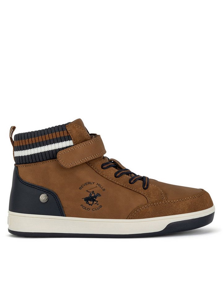 BEVERLY HILLS POLO CLUB Beverly Hills Polo Club Schnürschuhe Jungen A22F0932E-8 Braun Schnürschuh von BEVERLY HILLS POLO CLUB