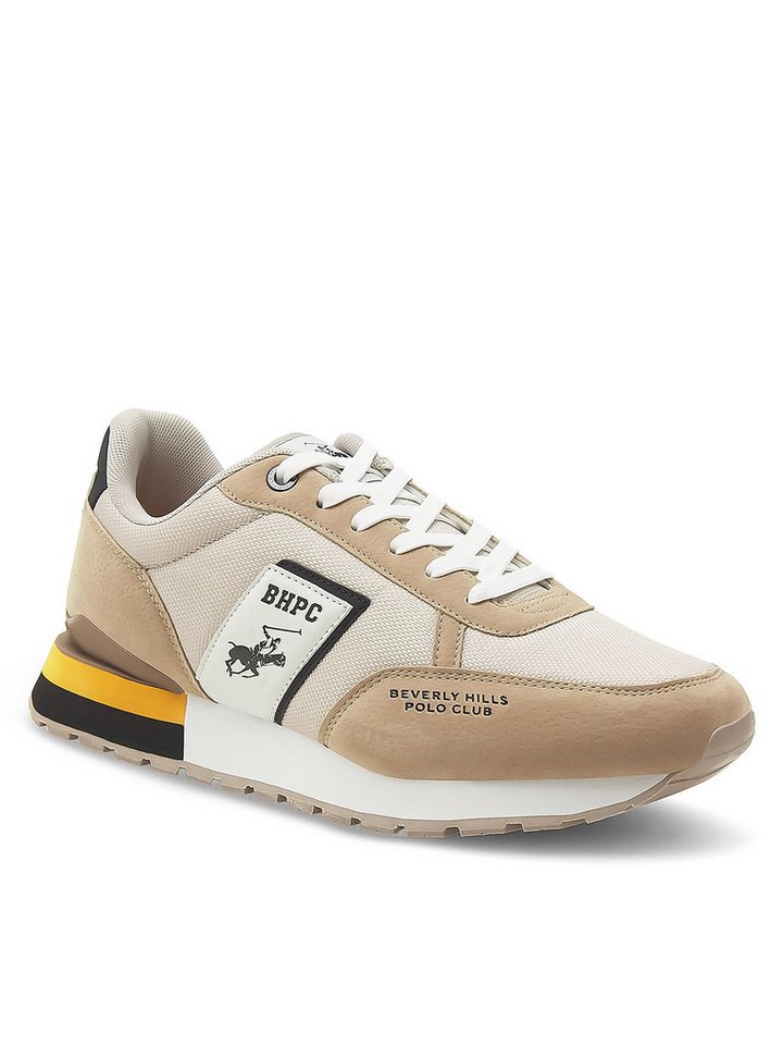 BEVERLY HILLS POLO CLUB Beverly Hills Polo Club Sneakers Herren NICK-01 Beige Sneaker von BEVERLY HILLS POLO CLUB