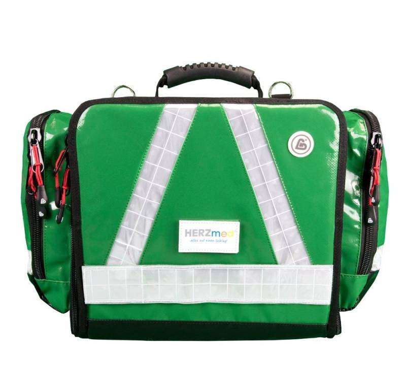BEXAMED Arzttasche Notfalltasche FLEX GREEN PLANE 28 x 32 x 18 cm von BEXAMED
