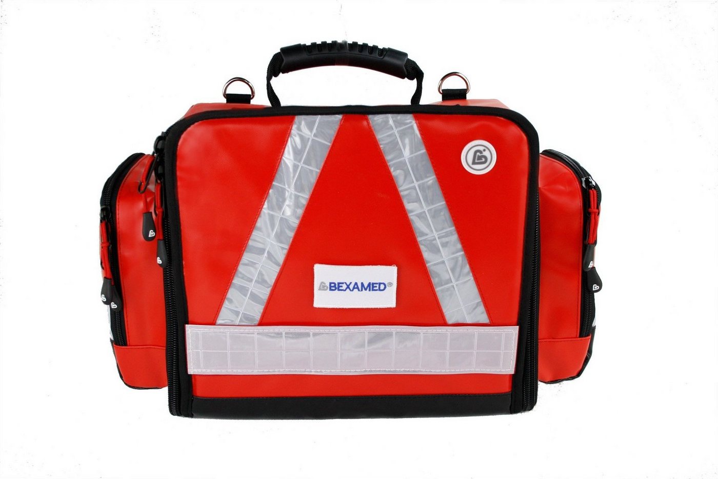 BEXAMED Arzttasche Notfalltasche FLEX RED Plane 28 x 32 x 18 cm von BEXAMED