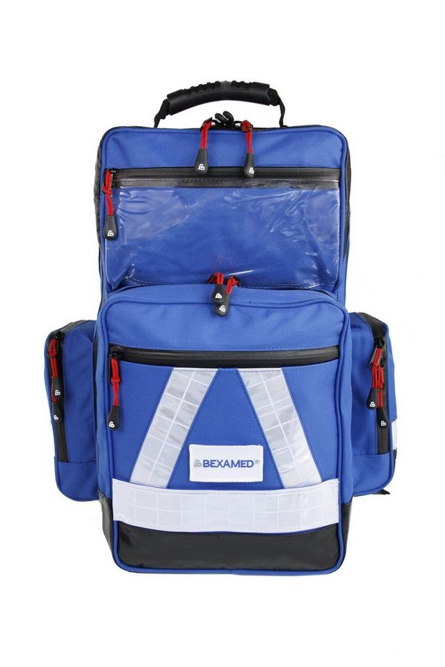 BEXAMED Arzttasche WaterStop Notfallrucksack PRO Large Teflon Shield 45 x 24 x 16 cm von BEXAMED