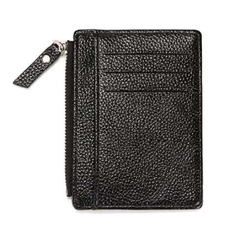 Schmal Minimalistischer Kartenhalter Hüllen, Geldbörse Damen Leder Geldbeutel klein Kurzformat Brieftasche Damen Münzbeutel Portemonnaie PU Geldbeutel Mini Geldbörse für Frauen Coin Purse Wallet von BEYEQCEZ