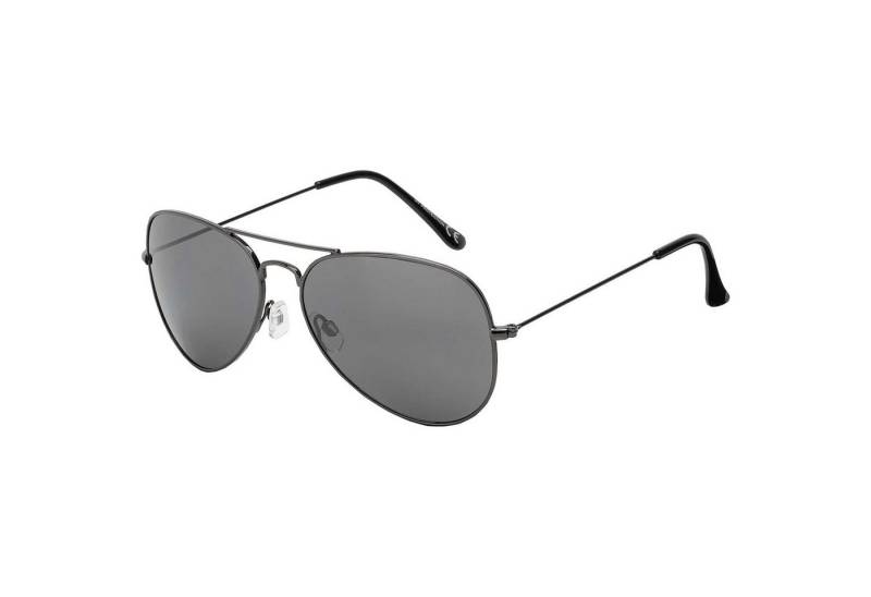 BEZLIT Eyewear Pilotenbrille Herren Piloten Sonnenbrille mit Metallrahmen (1-St) mit schwarzen Linsen von BEZLIT Eyewear