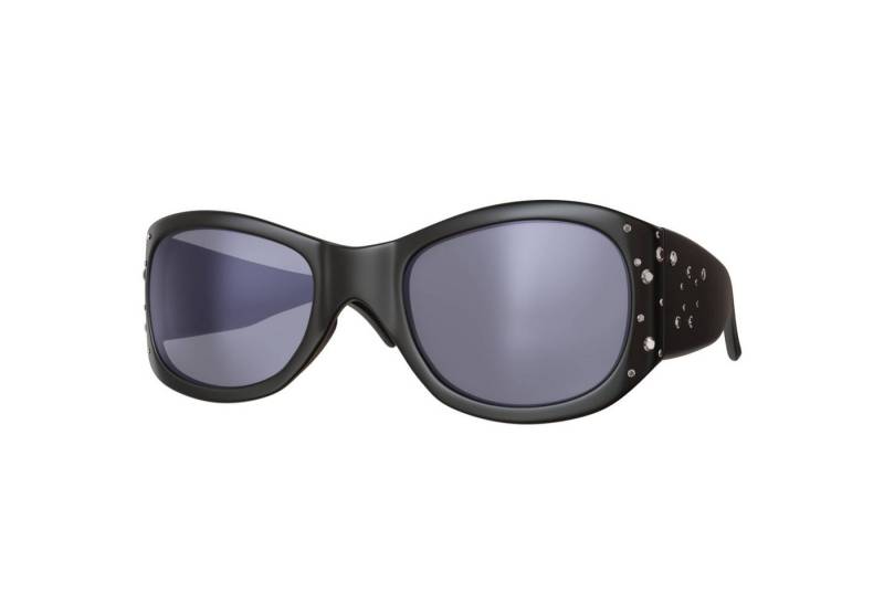 BEZLIT Eyewear Retrosonnenbrille Damen Designer Sonnenbrille Retro Strasssteine (1-St) mit verziertem Bügel von BEZLIT Eyewear
