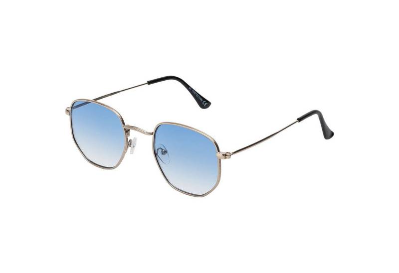 BEZLIT Eyewear Retrosonnenbrille Damen Herren Sonnenbrille Eckige Form Verspiegelt 30562 (1-St) mit bunten Linsen von BEZLIT Eyewear