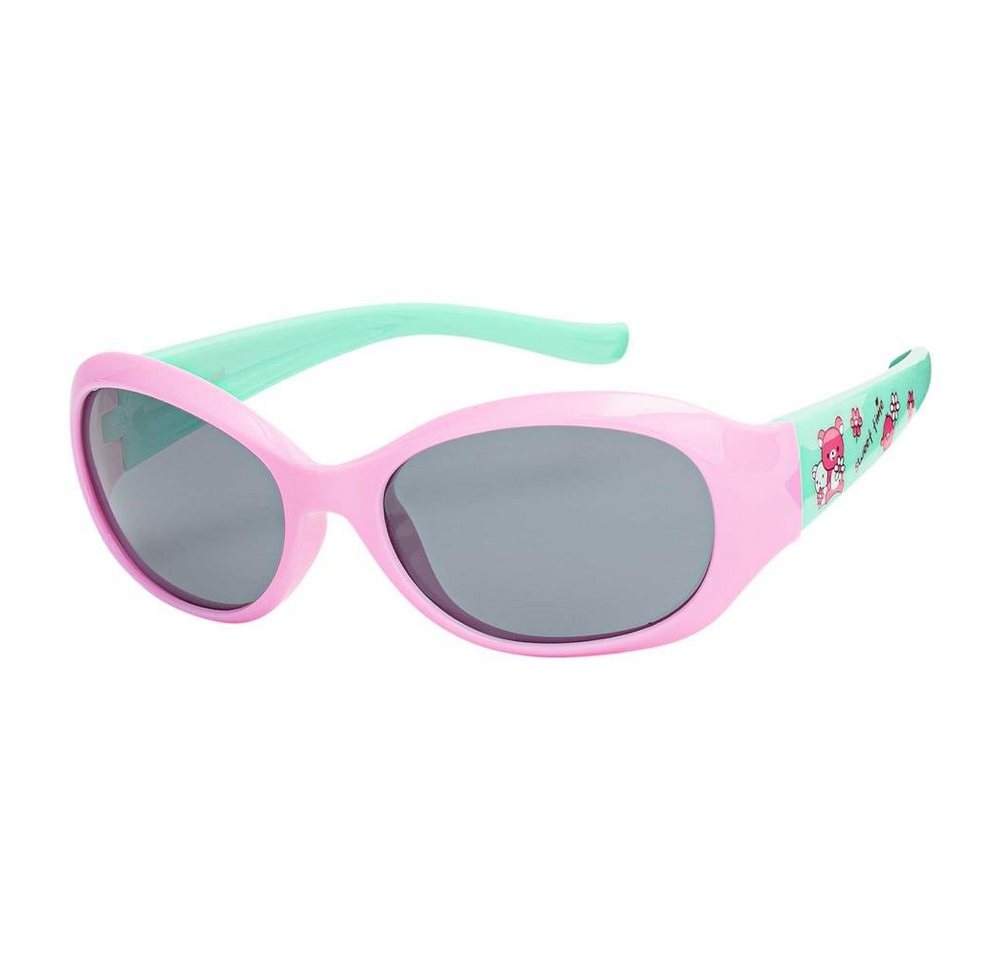 BEZLIT Eyewear Retrosonnenbrille Mädchen Kinder Sonnenbrille Blümchen Stil (1-St) mit polarisierten Linsen von BEZLIT Eyewear