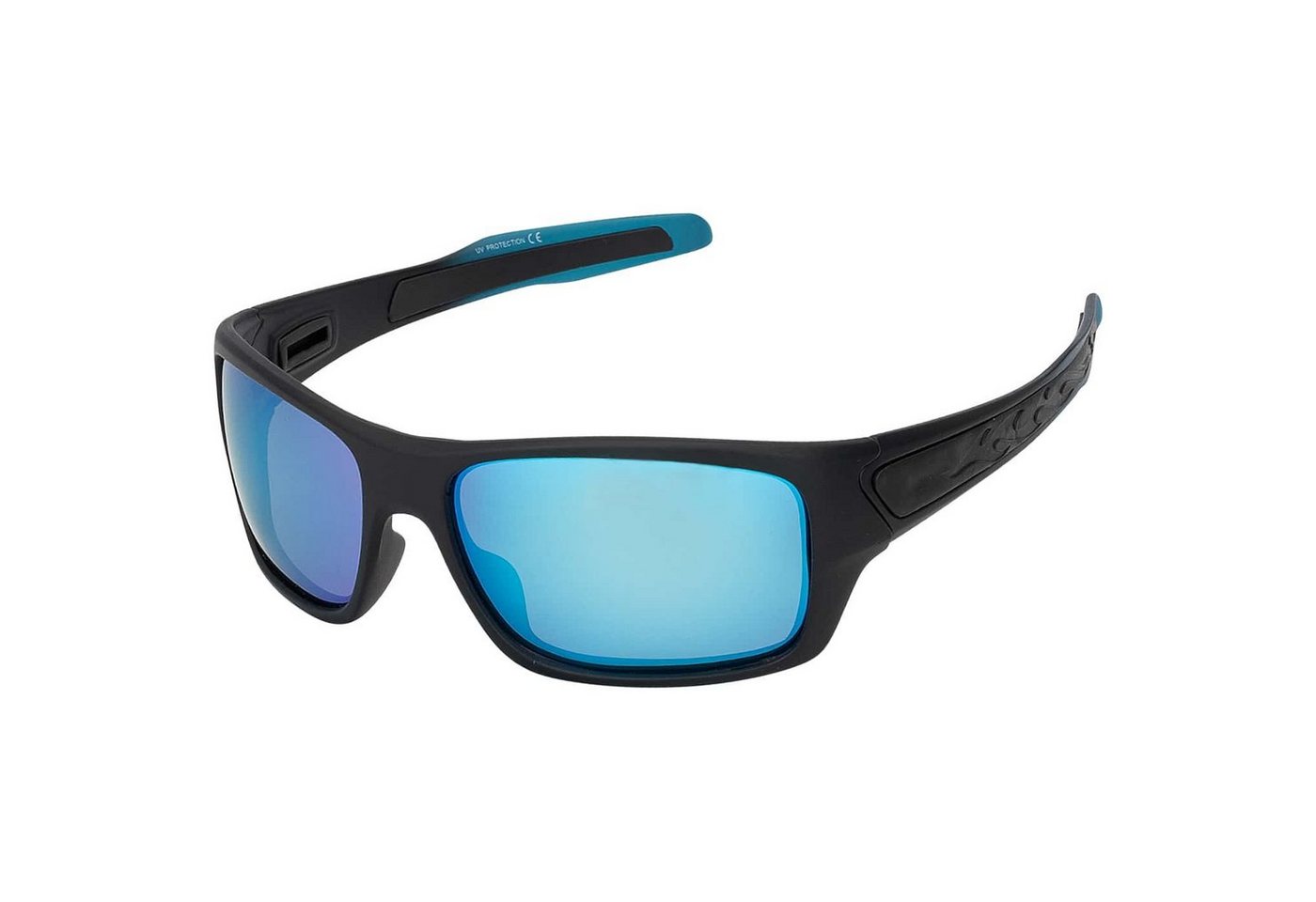 BEZLIT Eyewear Sportbrille Rundglas Designer Damen Sonnenbrille, (1-St), mit blau, schwarz, rot und grauen Linsen von BEZLIT Eyewear