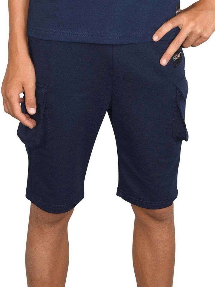 BEZLIT Cargoshorts Kinder Jungen Cargo Stoff Shorts (1-tlg) Casual von BEZLIT