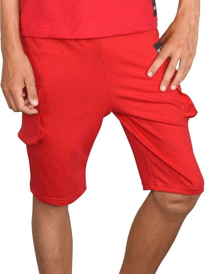 BEZLIT Cargoshorts Kinder Jungen Cargo Stoff Shorts (1-tlg) Casual von BEZLIT